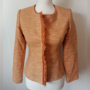 Vintage Neu'Mor tweed blend blazer Orange Size 36 (4/6)